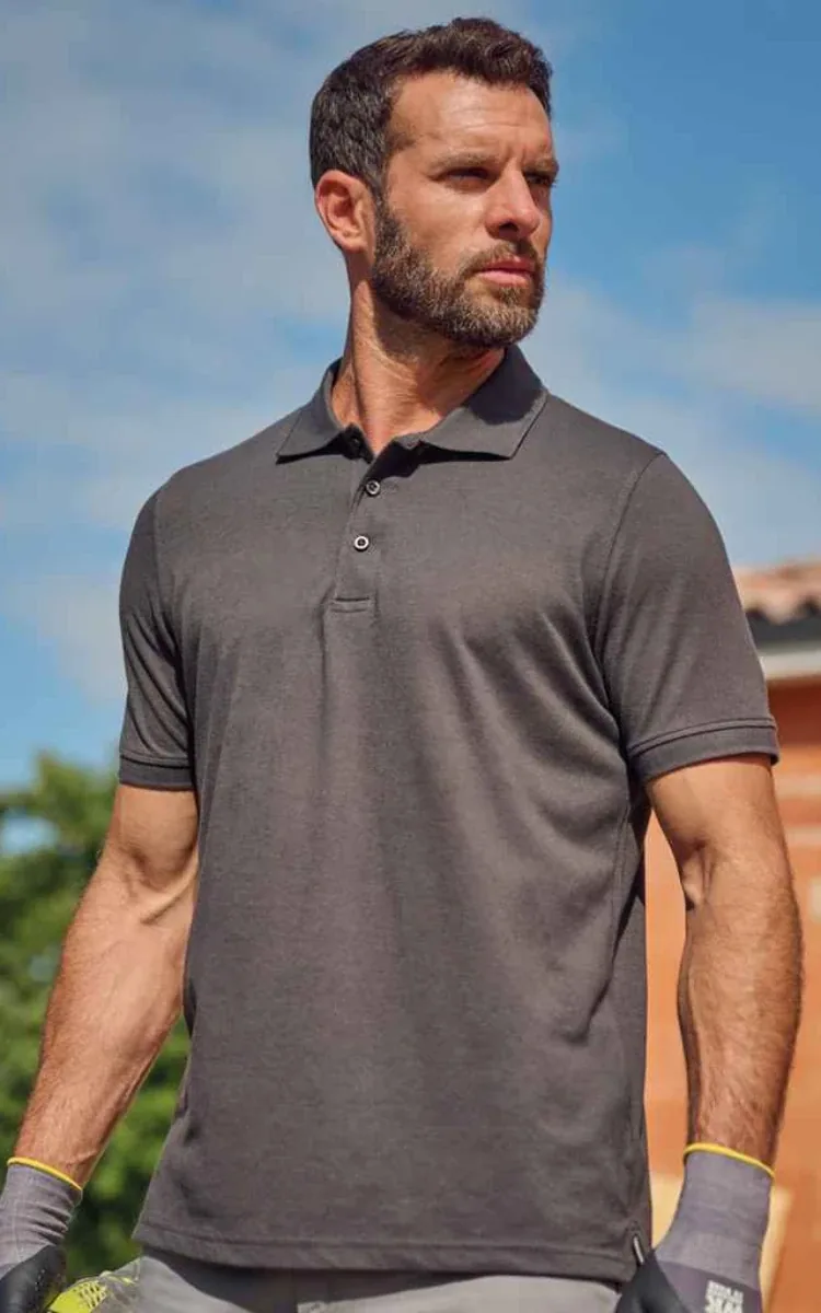 Embroidered polo shirts for hospitality and office teams — polo printing Slough