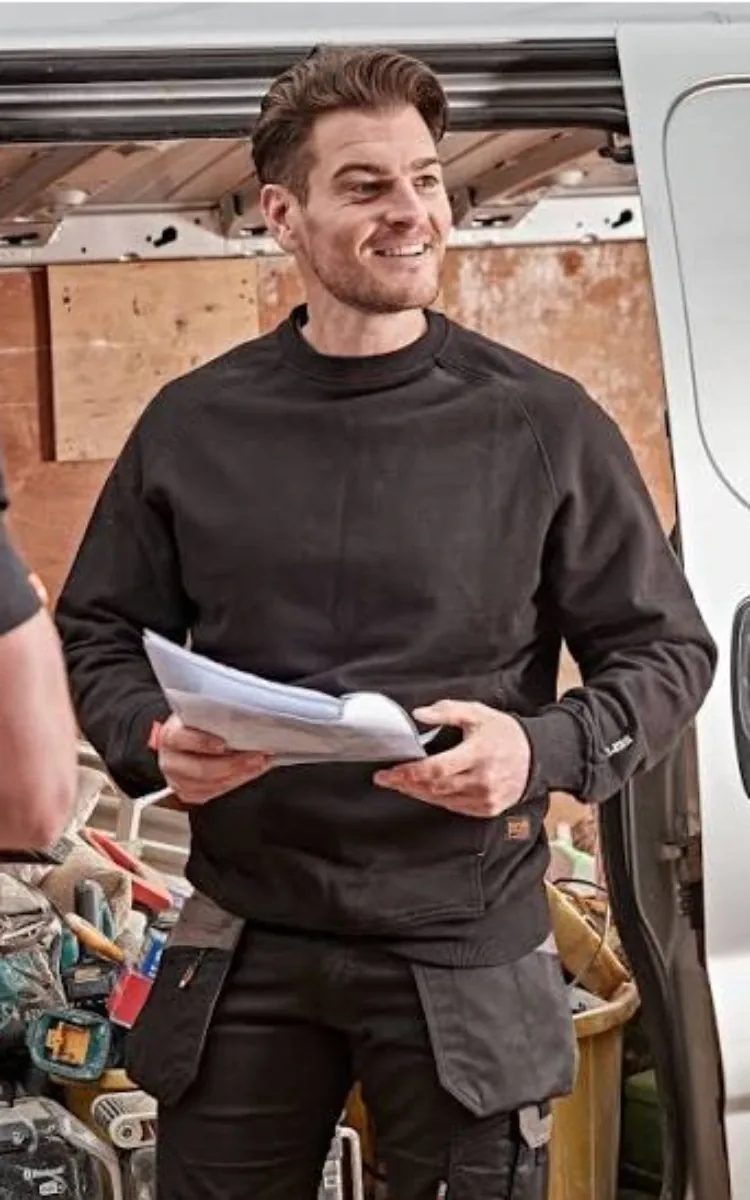 Branded crew neck sweatshirts for teams — workwear printing Slough